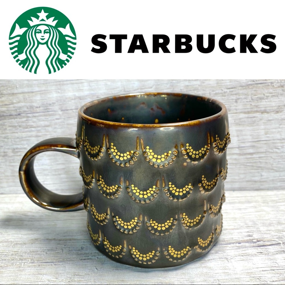2015 Anniversary Starbucks Mermaid Scale Coffee Mug